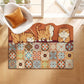 Whimsical Cat Patchwork Entryway Rug - image 1