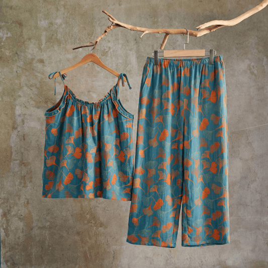 Ginkgo Cami Top & Pants Pajama Set - image 0
