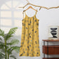 Ginkgo Leaf Tie Strap Lounge Midi Dress - image 11