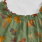 Ginkgo Leaf Tie Strap Lounge Midi Dress - image 43
