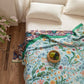 Meadow Reversible Cotton Muslin Blanket Quilt - image 4