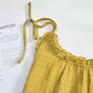 Sunwashed Solid Color Tie Strap Lounge Dress - image 7