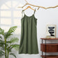 Sunwashed Solid Color Tie Strap Lounge Dress - image 17