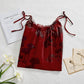 Ginkgo Leaf Tie Strap Maxi Lounge Dress - image 36
