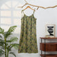 Ginkgo Floral Tie Strap Lounge Dress - image 11