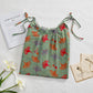 Ginkgo Floral Tie Strap Lounge Dress - image 42
