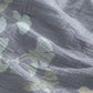 Ginkgo Leaf Tie Strap Cotton Lounge Midi Dress - image 4
