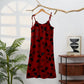 Ginkgo Leaf Tie Strap Lounge Midi Dress - image 61
