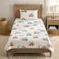 Bus Cotton Gauze Summer Baby Blanket - image 2