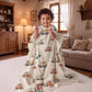 Bus Cotton Gauze Summer Baby Blanket - image 1