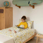 Yellow Floral Cotton Quilted Baby Blanket - image 3