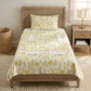 Yellow Floral Cotton Quilted Baby Blanket - image 2