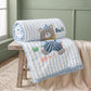 Striped Bear Lyocell Quilted Baby Blanket - image 3