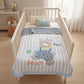 Striped Bear Lyocell Quilted Baby Blanket - image 2
