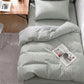 Nordic Stripe Cotton Twin XL Bedding Set - Twin XL - Green - 3-Piece Duvet Set - image 12