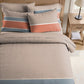 Earth Tone Striped Twin XL Bedding Set - image 1