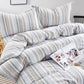 Pastel Stripe Twin XL Dorm Bedding Set - image 7