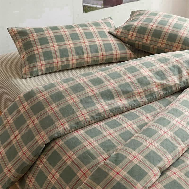 Heritage Plaid Twin XL Dorm Bedding Set - image 2