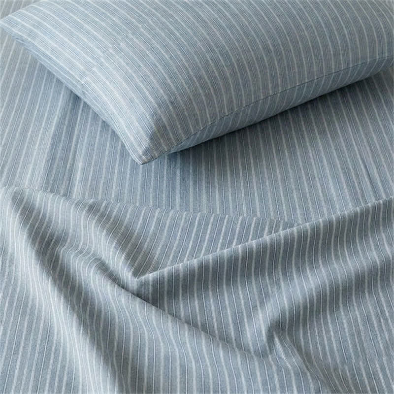 Nordic Stripe Cotton Twin XL Bedding Set - image 4