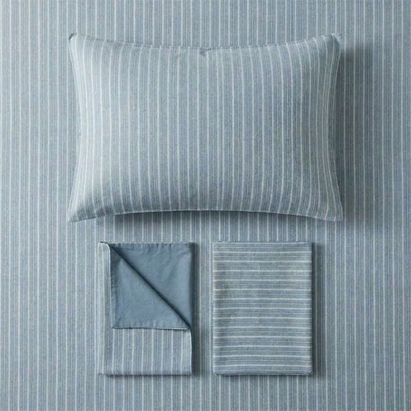 Nordic Stripe Cotton Twin XL Bedding Set - image 3