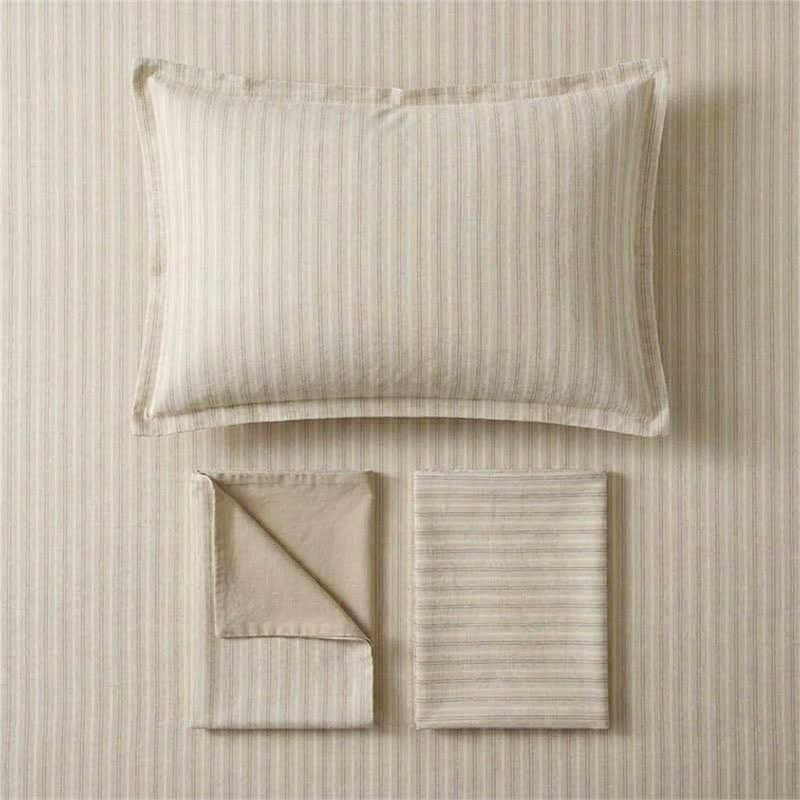 Nordic Stripe Cotton Twin XL Bedding Set - image 9