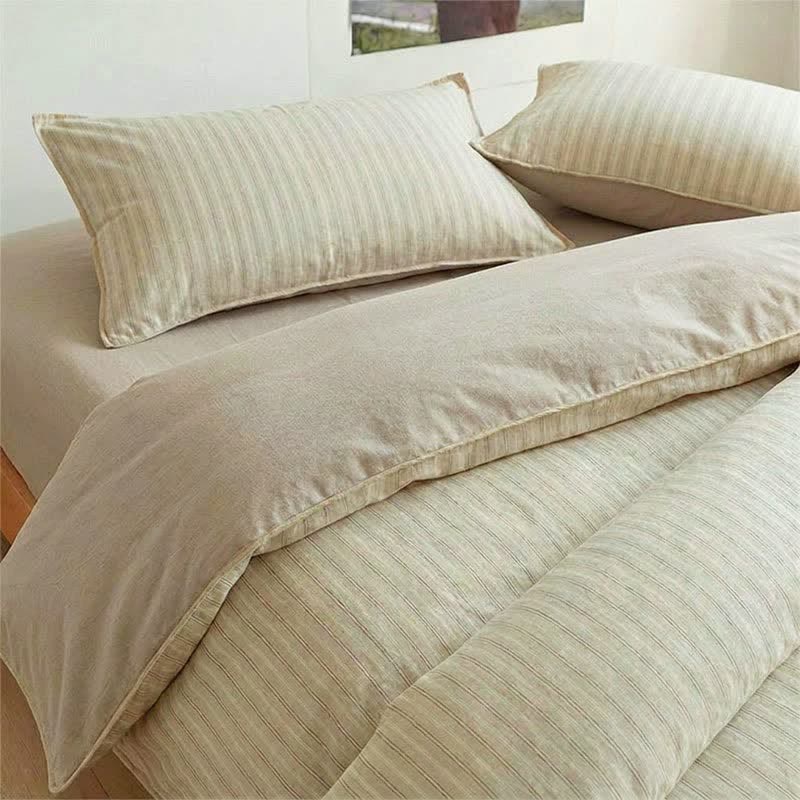 Nordic Stripe Cotton Twin XL Bedding Set - image 8