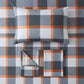 Modern Grey Plaid Twin XL Bedding Set - image 4