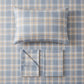 Blue Plaid Cotton Twin XL Bedding Set - image 4