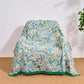 Meadow Reversible Cotton Muslin Blanket Quilt - image 5