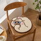 Curled Cat Faux Cashmere Seat Cushion - image 2