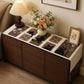 Cute Cat Paw PU Leather Table Mat - image 1