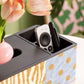 Playful Cat Patchwork Wooden Tissue Box Organizer - image 5