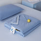 Nordic Cooling Lightweight Summer Comforter - Dusty Blue - 79" × 91" - image 4