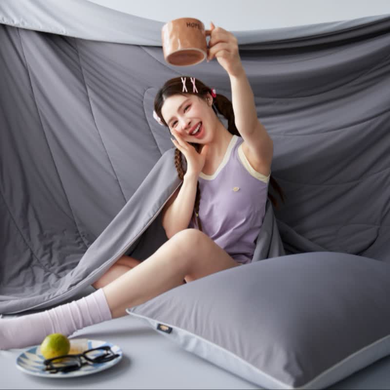 Nordic Cooling Lightweight Summer Comforter - image 11