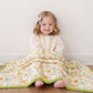 Meadow Bloom Yellow Cotton Gauze Blanket - image 3