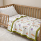 Garden Veggie Print Cotton Gauze Blanket - image 4