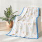 Little Hedgehog Cotton Gauze Blanket - image 2
