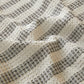 Textured Plaid Woven Bedspread with Scalloped Edge - image 9