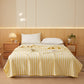 Textured Plaid Woven Bedspread with Scalloped Edge - image 14