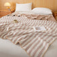 Textured Plaid Woven Bedspread with Scalloped Edge - image 25