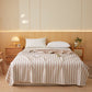 Textured Plaid Woven Bedspread with Scalloped Edge - image 26