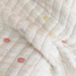 Cream Confetti Dot Washed Lyocell Lightweight Quilt - image 4