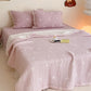 Ruffled Bow Quilted Lyocell Summer Quilt - image 2
