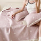 Ruffled Bow Quilted Lyocell Summer Quilt - image 1