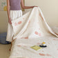 Cream Pumpkin Quilted Lyocell Summer Quilt - image 4