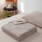 Double-Sided Cooling Lightweight Summer Comforter - Latte Beige - 79" × 91"  - image 25