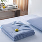 Nordic Cooling Lightweight Summer Comforter - Dusty Blue - 79" × 91" - image 6