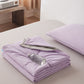 Nordic Cooling Lightweight Summer Comforter - Soft Purple - 79" × 91" - image 30