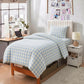 Pastel Plaid Twin XL Dorm Bedding Set - image 2