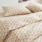 Warm Neutral Mosaic Check Bedding Set - image 5